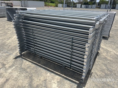 Quantity of (30) BYT 2.1 m x 1.8 m Galvanized Livestock Panel (Unused)