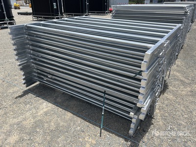 Quantity of (27) BYT 2.1 m x 1.8 m Galvanized Livestock Panel (Unused)