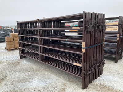 Quantity of (21) 2025 BYT HDALYPNL12 x 2 in Alley Livestock Panel (Unused)