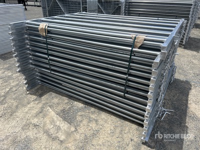 Quantity of (27) BYT 2.1 m x 1.8 m Galvanized Livestock Panel (Unused)