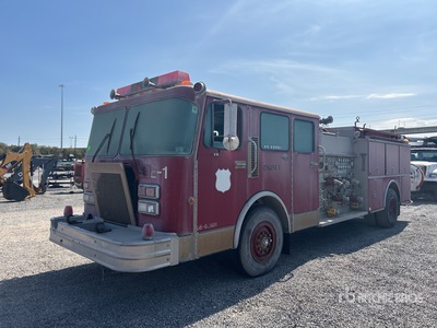 1989 4x2 Crew Cab Fire Truck