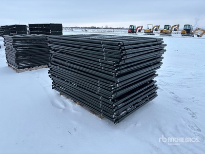 Quantity of (24) 2025 BYT RG06 6 ft Steel ゲート (Unused)