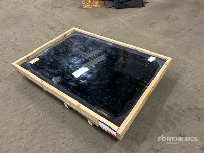 58.5 In x 40.25 In x 1.25 In Tinted Plexiglass Windshield