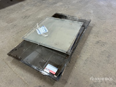 Quantity of (3) 65.75 In x 38.5 In x 0.50 In Plexiglass