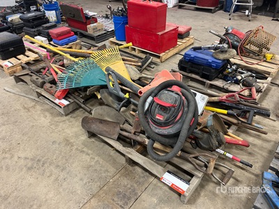 Quantity of (2) Pallets of Shop Tools