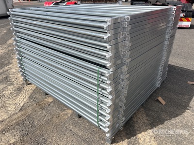 Quantity of (30) BYT 2.1 m x 1.8 m Galvanized Livestock Panel (Unused)