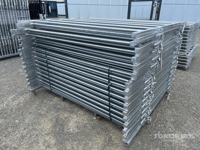 Quantity of (30) BYT 2.1 m x 1.8 m Galvanized Livestock Panel (Unused)