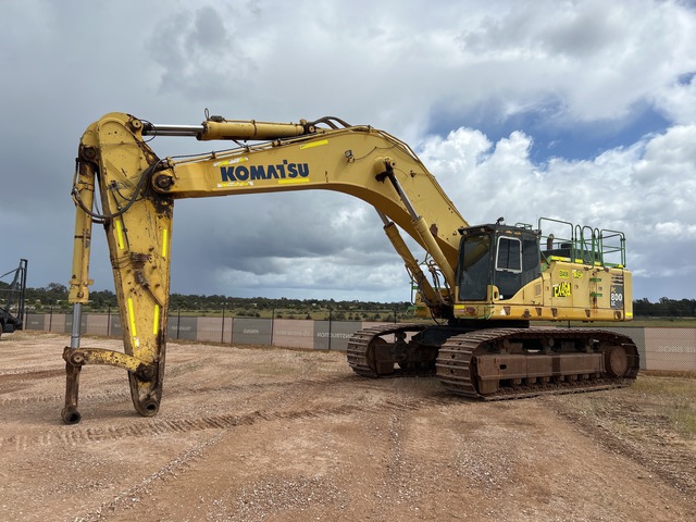 2003 Komatsu PC800-7 Tracked Excavator 2003 Komatsu PC800-7 Tracked Excavator
