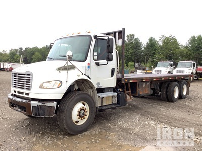2014 Freightliner Business Class M2 6x4 Flatbed Truck