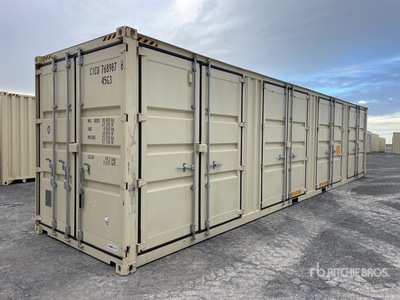 2025 40 ft High Cube Multi-Door Conteneur de stockage