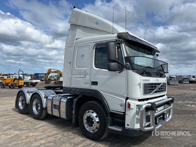 2007 Volvo FM 6x4 3- Achs Sattelzugmaschine mit Schlafkabine