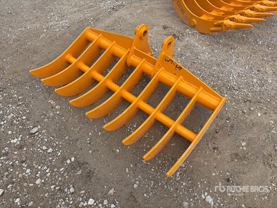 GIYI 44 in Excavator Rake - Fits Cat 305 (Unused)