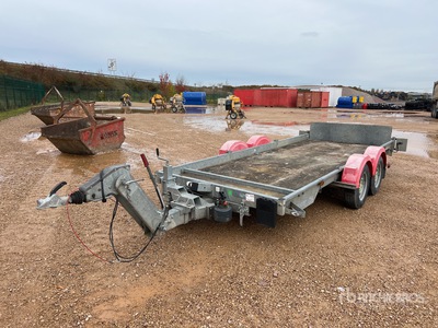 Hubiere H212L01CF 3500 kg Tri/A Remorque Equipment Trailer