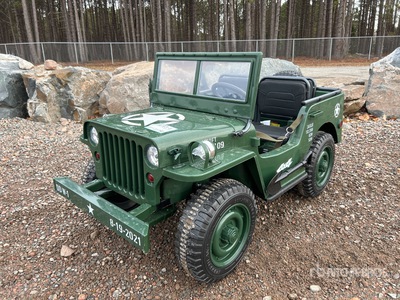 Battery Operated Jeep Go Cart