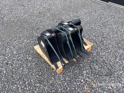Quantity of (3) 2025 Haener Q/C Digging Excavator Bucket (Unused)