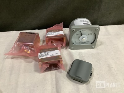 (12) Backshells, (1) Ammeter, (2) Battery Boxes & Assorted Items