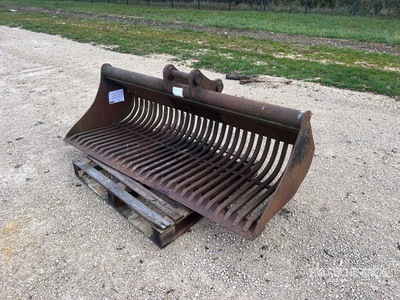1960 mm Cleanup Godet Cribleur 2 m Excavator Screening Bucket