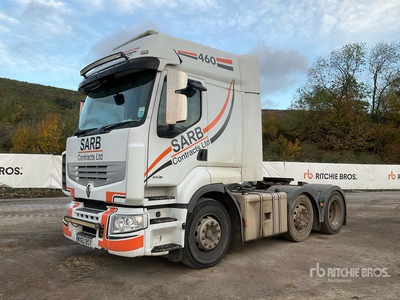 Renault P460 6x2 Sleeper Truck Tractor