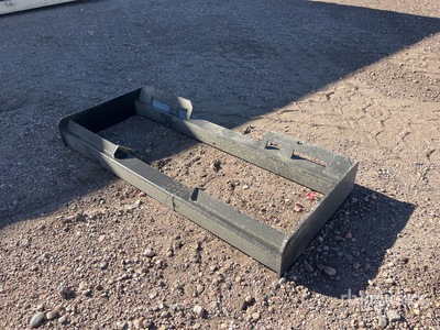 All-Star Skid Steer Attachment Mounting Plate (Unused)