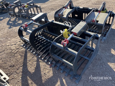 All-Star 68 in Skeleton Skid Steer Grapple (Unused)