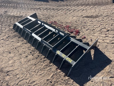 Mid-State 84 in Skid Steer Root Rake (Unused)