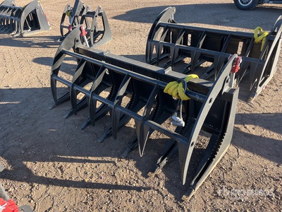 All-Star 76 in Root Rake Kompaktlader-Greifschaufel (Unused)