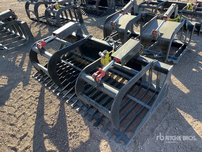 All-Star 72 in Skeleton Skid Steer Grapple (Unused)