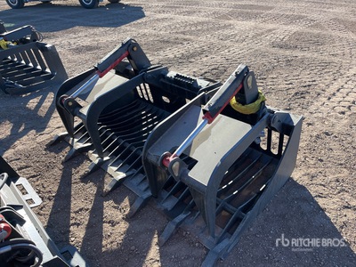 All-Star 72 in Skeleton Skid Steer Grapple (Unused)