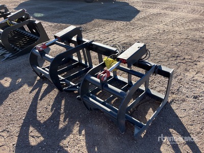 All-Star 72 in Skeleton Skid Steer Grapple (Unused)