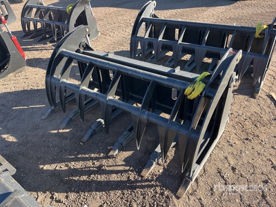 All-Star 68 in Root Rake Kompaktlader-Greifschaufel (Unused)