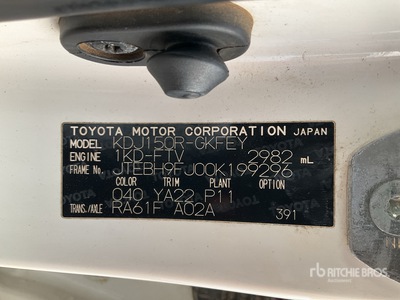 2018 Toyota Prado 150R 4x4 Véhicule utilitaire sport