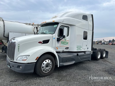 2020 Peterbilt 579 6x2 3- Achs Sattelzugmaschine mit Schlafkabine