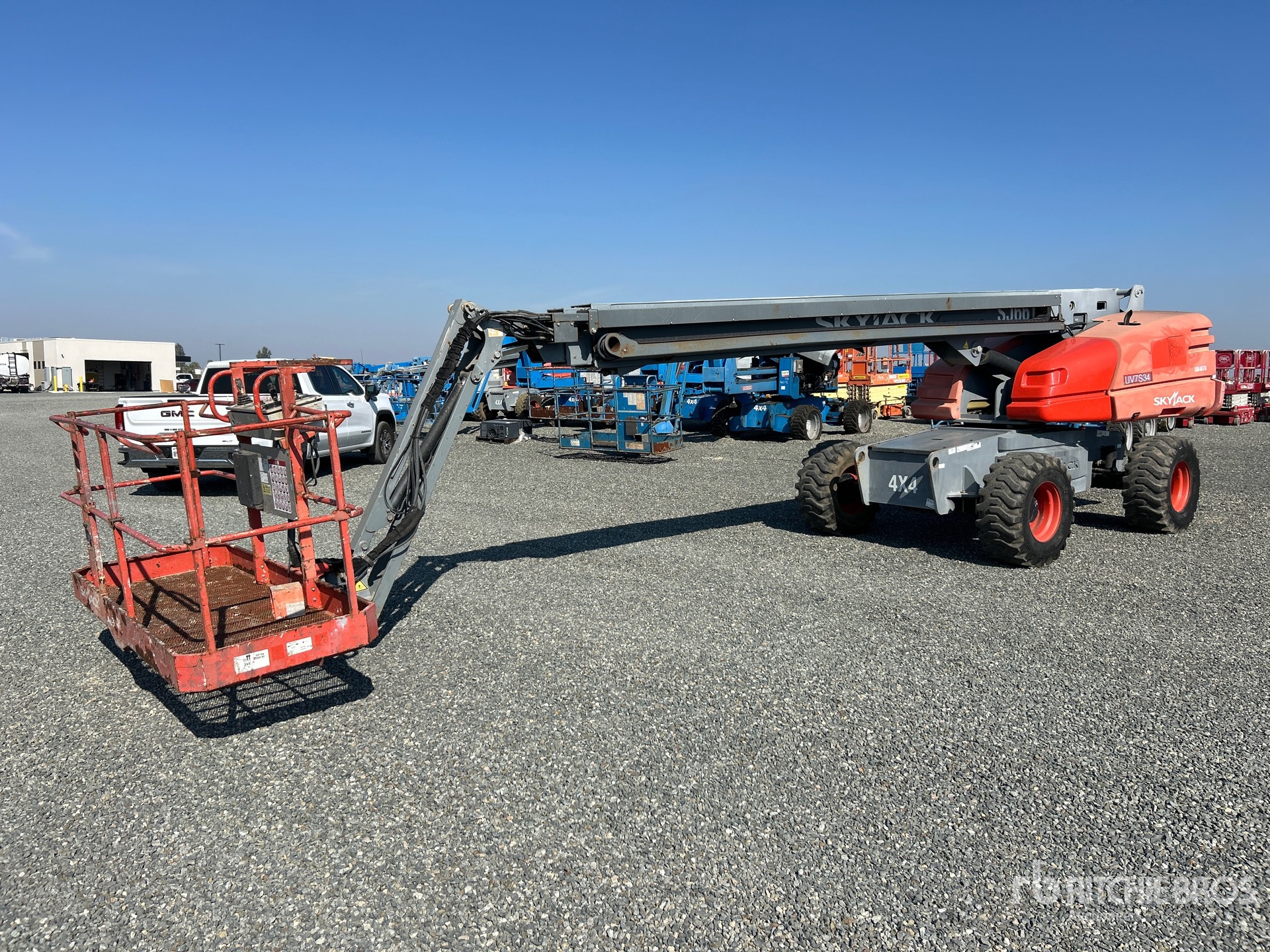 2014 Skyjack SJ66T 4WD Diesel Nacelle Télescopique