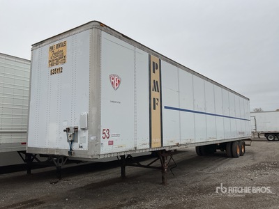 2004 Wabash 53 ft T/A Van Trailer