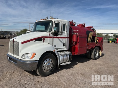 2014 Keith Huber on 2015 Kenworth T270 4x2 Vacuum Tanker Truck