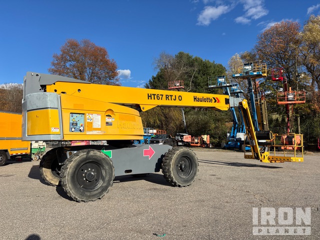 ELEVADOR TELESCóPICO 2016 HAULOTTE 4WD HT67RTJ