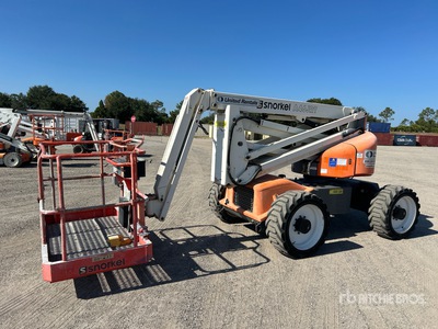 2016 Snorkel A46JRT 2WD Gasoline Articulating Boom Lift