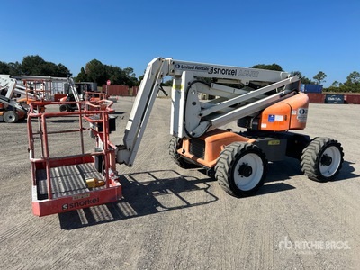 2016 Snorkel A46JRT 4WD Gasoline Articulating Boom Lift