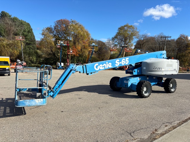 2014 Genie S-65 4WD Diesel Telescopic Boom Lift 2014 Genie S-65 4WD Diesel Telescopic Boom Lift