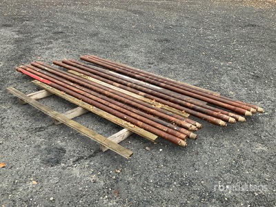 Quantity of (11) Ditch Witch Horizontal Directional Drill Rods