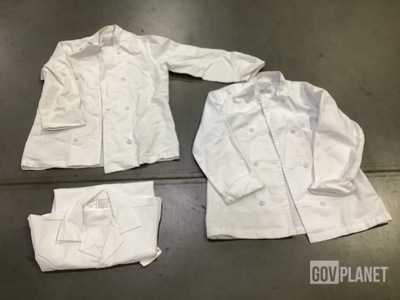 (8) Medical Assistant's Smocks & (11) Food Service Smocks