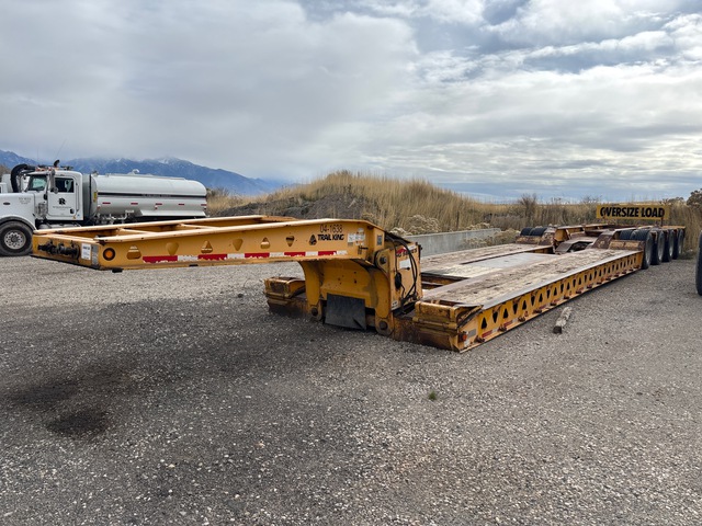 2013 Trail King TK120HDG Quad/A Removable Gooseneck Lowboy Trailer