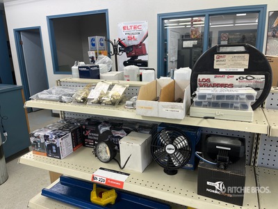 Quantity of Parts and Supplies ورش و مخازن متنوعة