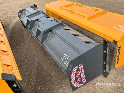 2025 Industrias America G10 120 in Empujador de nieve para minicargadora