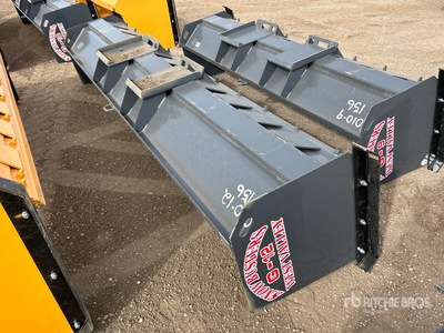 2025 Industrias America G12 144 in Empujador de nieve para minicargadora