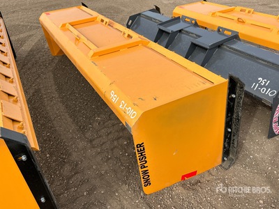 2025 Industrias America G12 144 in Empujador de nieve para minicargadora