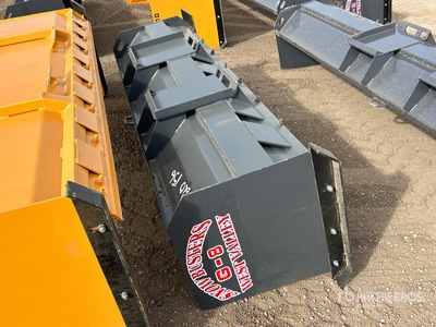 2026 Industrias America G8 96 in Empujador de nieve para minicargadora