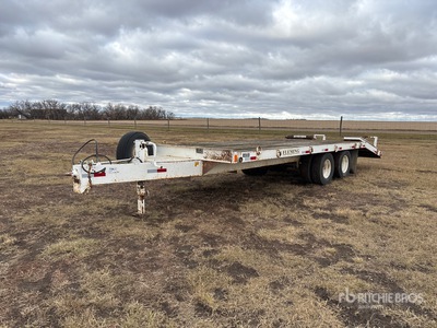 2007 Fleming 20000 lb 24 ft T/A Plant Trailer