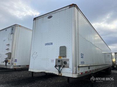 2016 Strick 53 ft x 102 in T/A Van Trailer