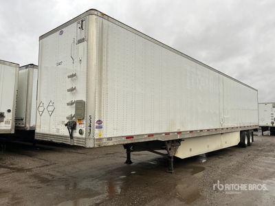 2016 Utility 4000D-X 53 ft x 102 in T/A Van Trailer